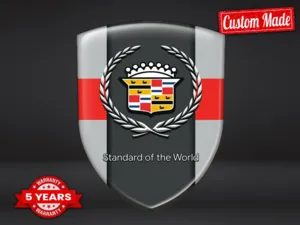 Cadillac Adesivi Logo Aziendali Resistenti Personalizzabili Pro